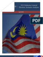 Download 2013 Malaysia General Election Scenario Analysis by Cascade Asia SN135021491 doc pdf