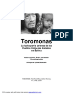 Toromonas. La Lucha Por La Defensa de Los Pueblos Indígenas Aislados en Bolivia