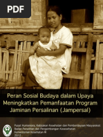 Download Peran Sosial Budaya dalam Upaya Meningkatkan Pemanfaatan Program Jampersal by Puslitbang Humaniora dan Manajemen Kesehatan SN135034979 doc pdf