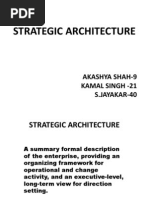 Strategic Architecture