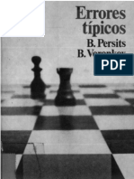 Persits Y Voronkov - Ajedrez Errores Tipicos