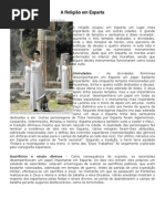 A Religião em Esparta