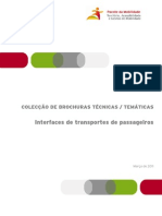 INTERFACES TRANSPORTES PASSAGEIROS (BROCHURA) [IMTT - 2011]