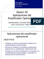 Aplicaciones Del Amplificador Operacional