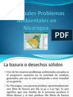 Principales Problemas Ambientales en Nicaragua