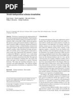 Model Independents Chem a Translation