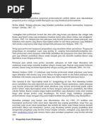 Download DEFINISI PROFESIONALISMEdocx by PakNe Aufa SN135067804 doc pdf