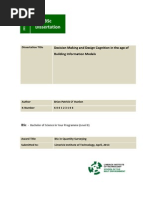 Download Decision Making and Design Cognition in the age of Building Information Models by BrianOHanlon SN135072288 doc pdf