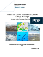 Marine and Coastal Dimension of Climate Change in Europe