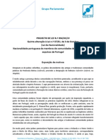 Nacionalidade Portuguesa de Judeus Sefarditas Expulsos (Descendentes) - Projecto de Lei Do CDS-PP, 4-Abr-2013