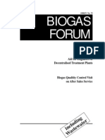 Biogas Forum: Including W Astewater