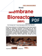 World Membrane BioReactors Conference 2011