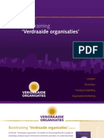 Basistraining Verdraaide Organisaties (TVO-01)