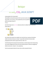 Download Tutorial membuat Website Statis dengan HTML dan CSS by erlanggawijaya17 SN135087561 doc pdf