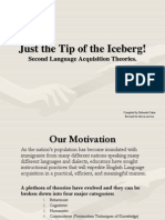 Tip of The Iceberg Language Acquisition Theories