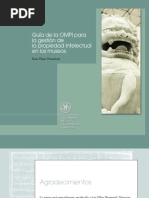Guia de La OMPI Para La Gestion de La Propiedad Intelectual en Los Museos