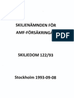 Amf Skiljedom 122 93