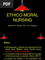 I. Ethico-Moral Nursing