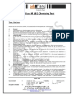 JEE ADVANCED CHEMISTRY