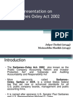 Sarbanes-Oxley Act