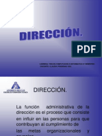 3.-Dirección