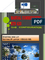 Manual Commisioning RTN 620 by Sugeng
