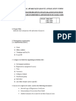 Environmental Grant Application Forms - NGC Eco Club