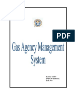 Gas Agency Management System