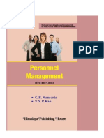 186499050156477511113$5 1REFNOPCH 143 Personnel Management C.B. Mamoria, V.S.P. Rao Chapter Preview