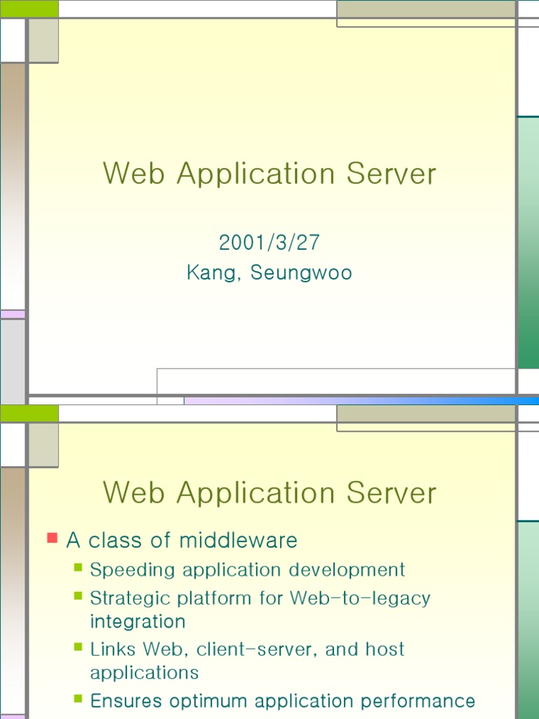 Application Server | PDF | Application Server | Java Platform