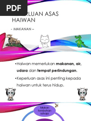 Keperluan Asas Haiwan Pdf