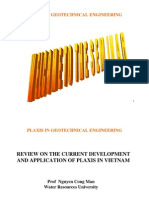 Review On The Current Development and Application of Plaxis in Vietnam - Prof Nguyen Cong Man - 2012 - PPT PDF