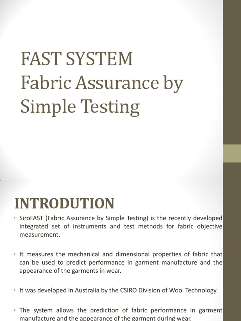 Fast System | Download Free PDF | Bending | Textiles