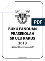 Buku Panduan Waris Prasekolah SK Ulu Kakus 2013