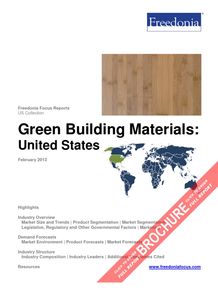Green Building Materials: United States | PDF | Green Building ...