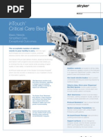 Stryker ProCuity Bed Specifications | PDF | Electrical Engineering