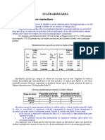 MASURAREA EFECTELOR_STANDARDIZAREA