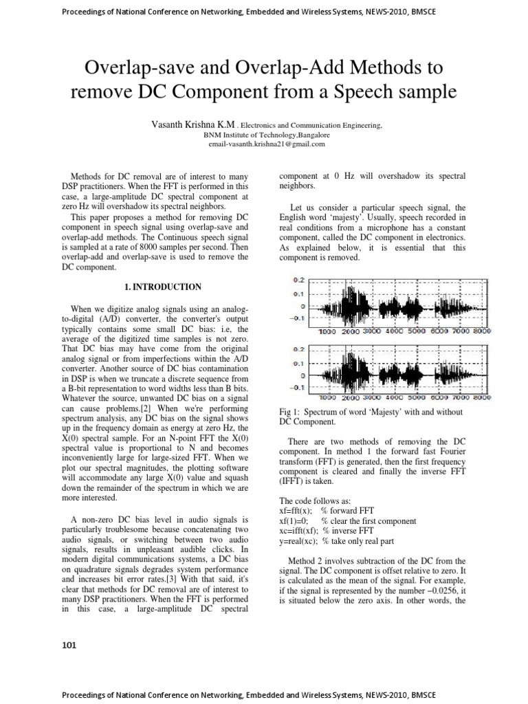 DSP 1 | PDF | Digital Signal Processing | Spectral Density