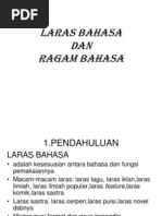 Laras Bahasa Dan Ragam