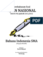 Pembahasan Soal UN Bahasa Indonesia SMA 2012