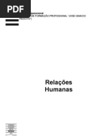 APOSTILA DE RELAÇOES HUMANAS