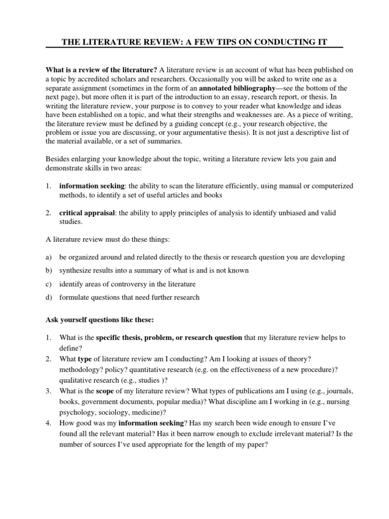 Literature review justification image