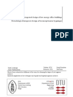 Methodology of integrated design of low energy office buildings