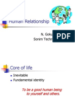 Human Relationship: N. Gokulmuthu Sonim Technologies
