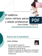 Clara Doblas - Telefono