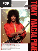 Tony MacAlpine Super Guitarist Series | PDF