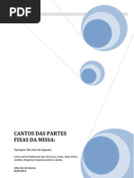 Cifras Partes Fixas Janeiro 2013