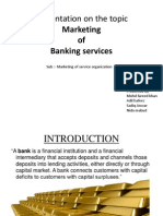 marketing of financial services