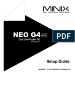 MINIX NEO G4 Quick Setup Guide
