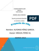 Proyecto de Vida Alfonso Perez